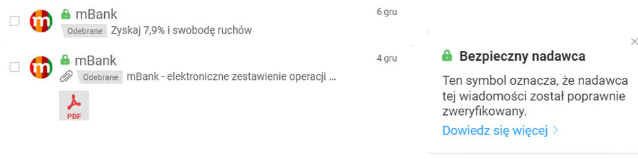 mBank ma przydatną nowość. Zajrzyj do poczty