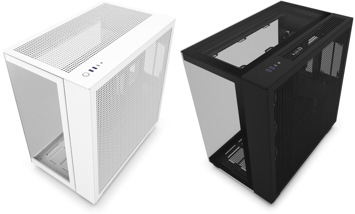 NZXT H9 to pojemne obudowy dla komputerowych ekshibicjonistów