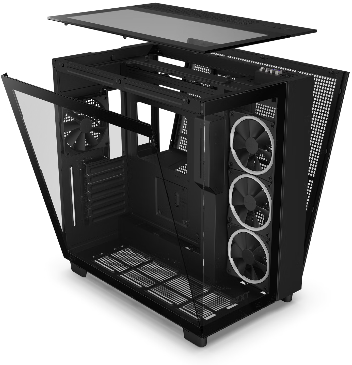 NZXT H9 to pojemne obudowy dla komputerowych ekshibicjonistów