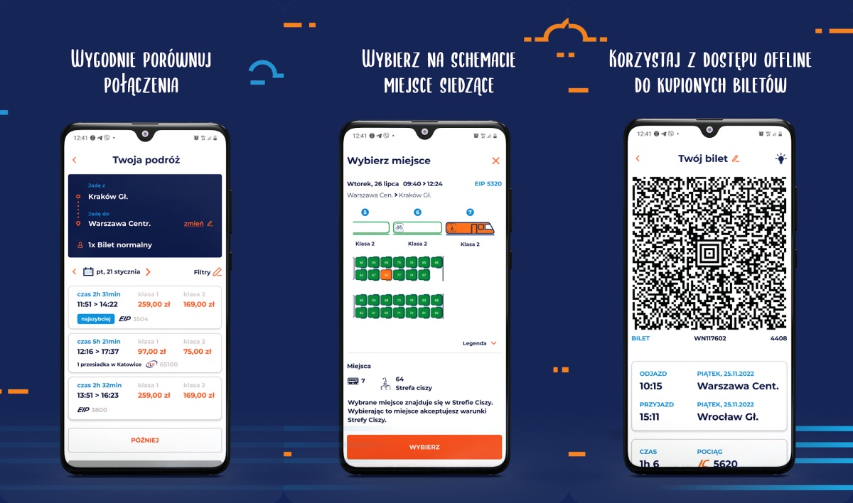 PKP z nowymi aplikacjami mobilnymi dla podróżnych