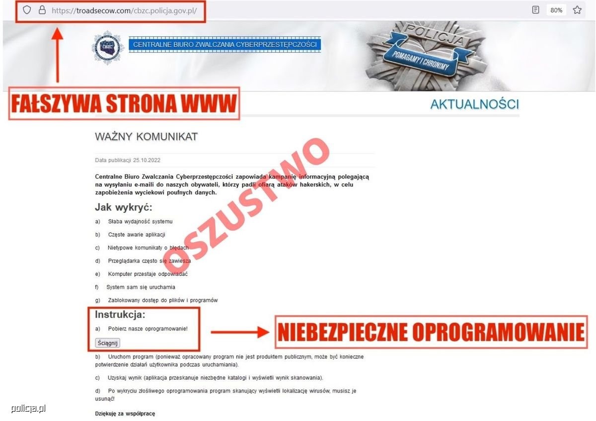 Policyjny antywirus. Uważaj, trwa groźny atak na Polaków