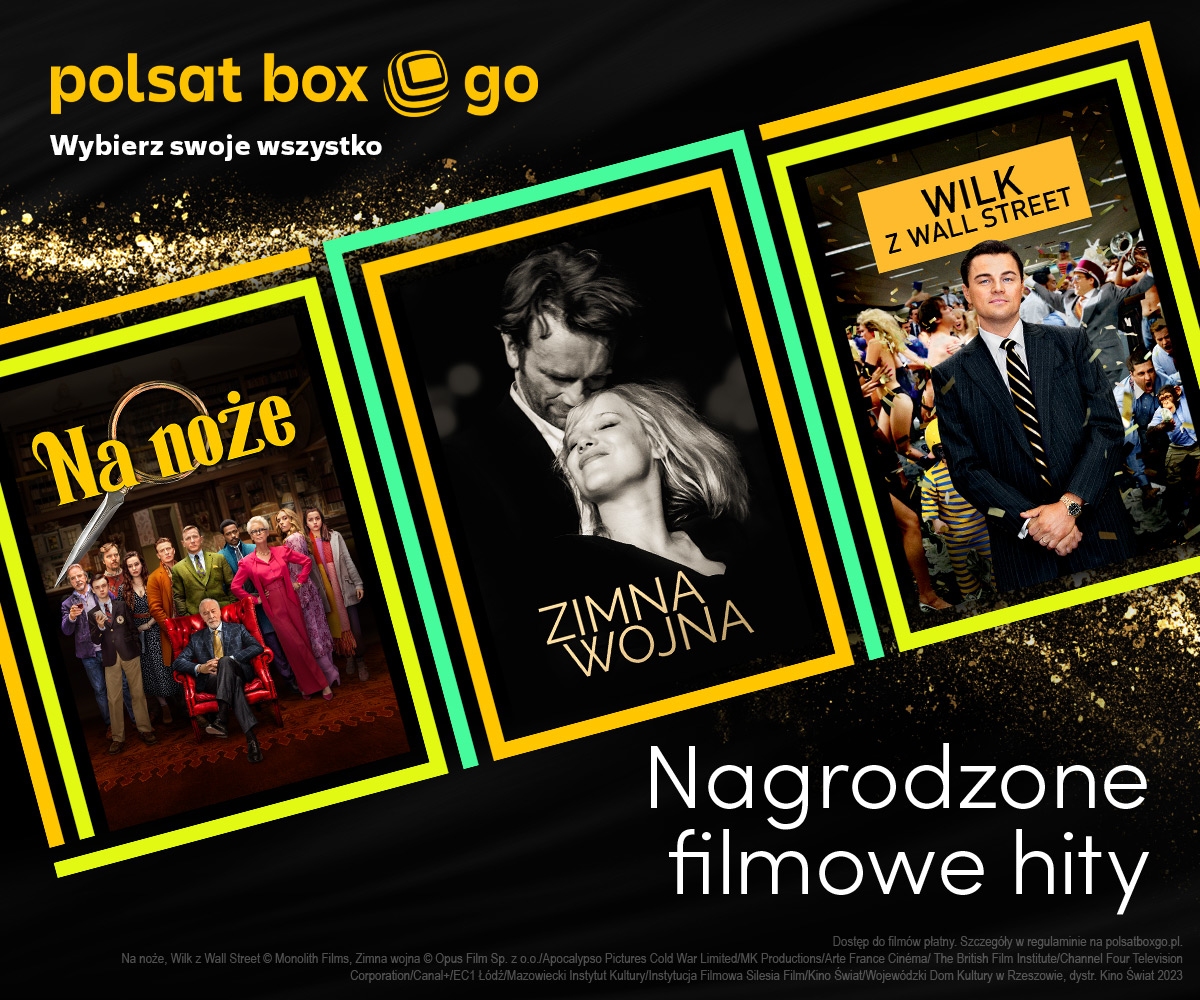 W Polsat Box Go obejrzysz oscarowe filmy oraz mecze Ekstraklasy