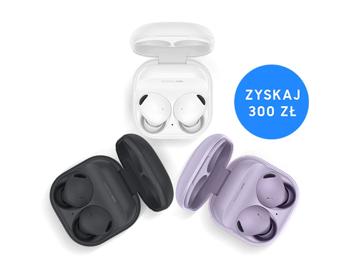 Kup słuchawki Galaxy Buds2 Pro, a Samsung odda Ci 300 zł