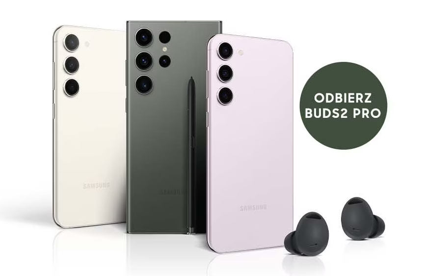 Galaxy S23 już w pełnej sprzedaży. Za darmo słuchawki Galaxy Buds2 Pro