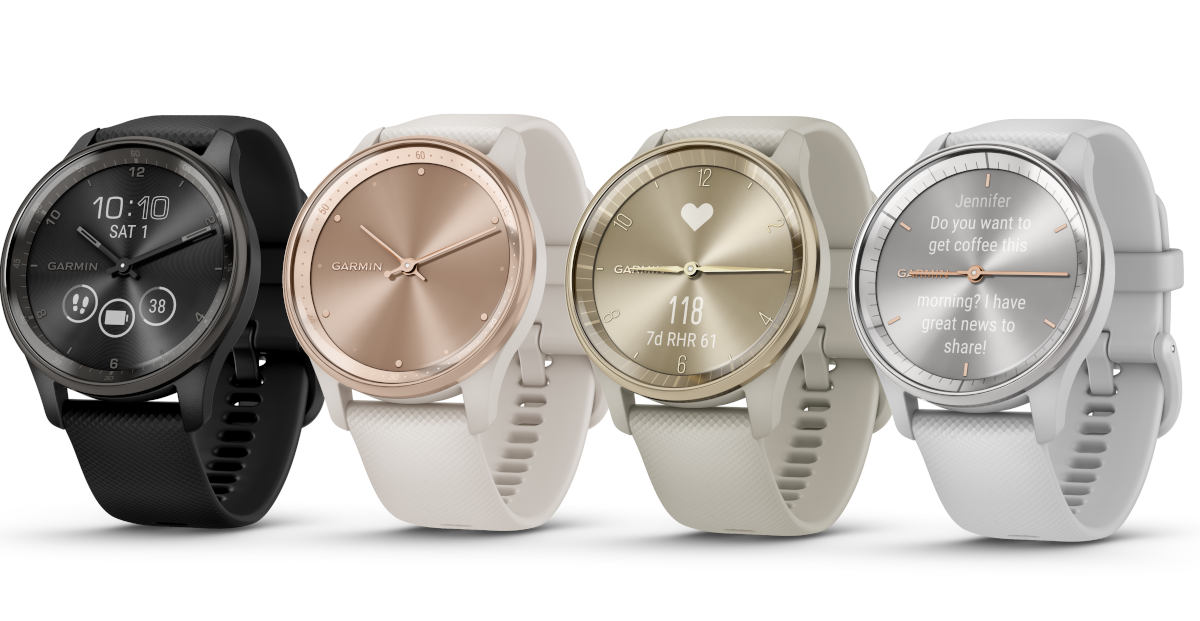 Garmin vívomove Trend: analogowy zegarek z genialnymi funkcjami smart