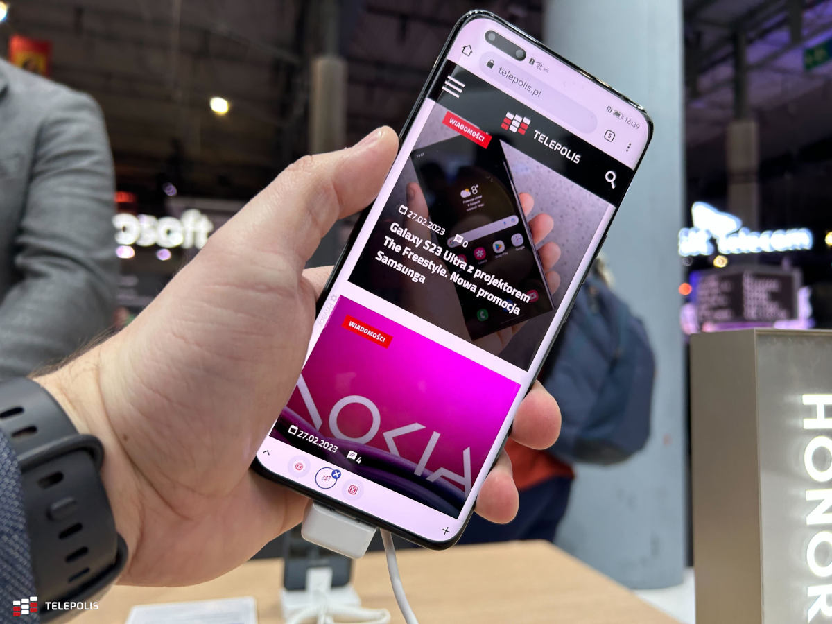 Honor Magic 5 Pro ma topową specyfikację, super aparat i wchodzi do Europy