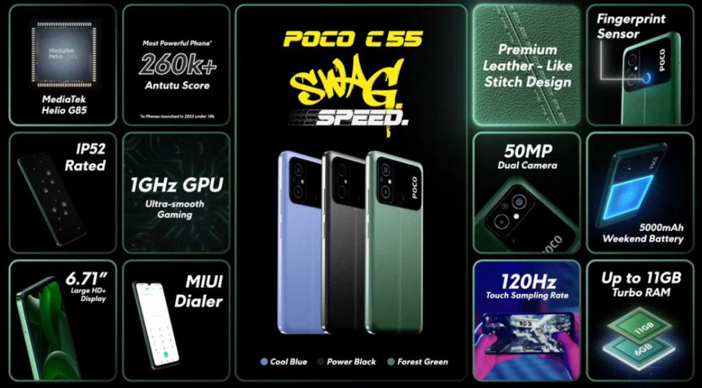 Xiaomi prezentuje Poco C55. Jest lepszy niż poprzednik