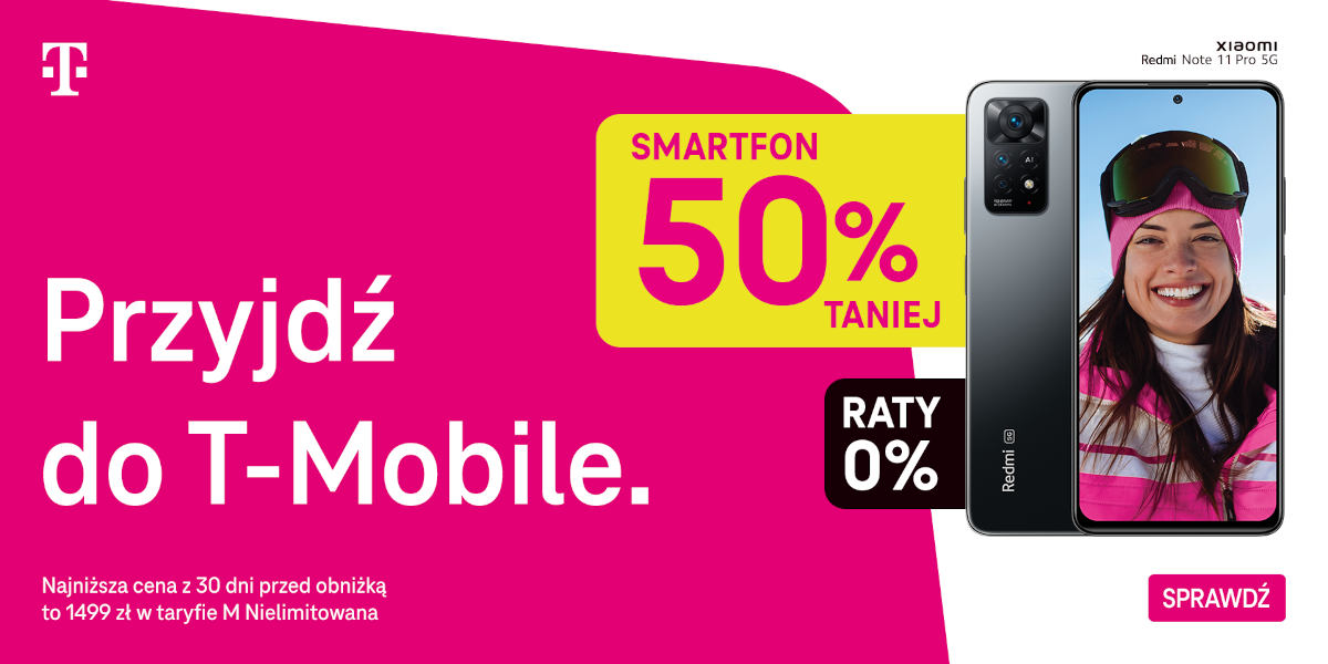 T-Mobile: smartfony 50% taniej. Oto co trzeba zrobić