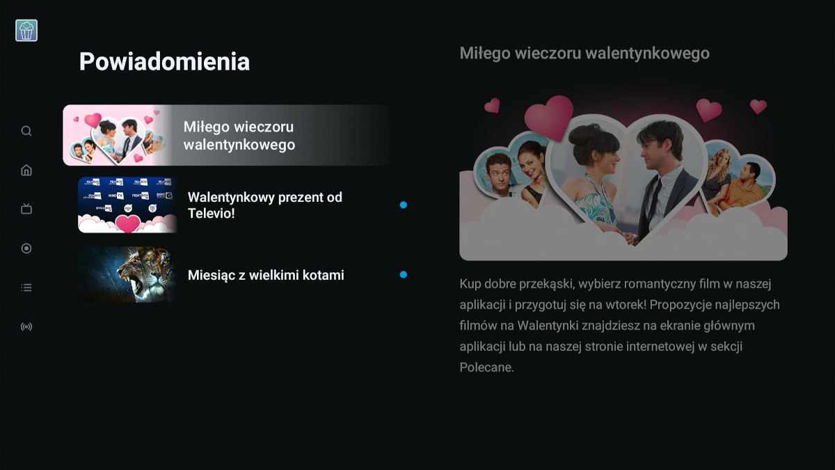 Televio wprowadza w swojej aplikacji przydatne usprawnienia