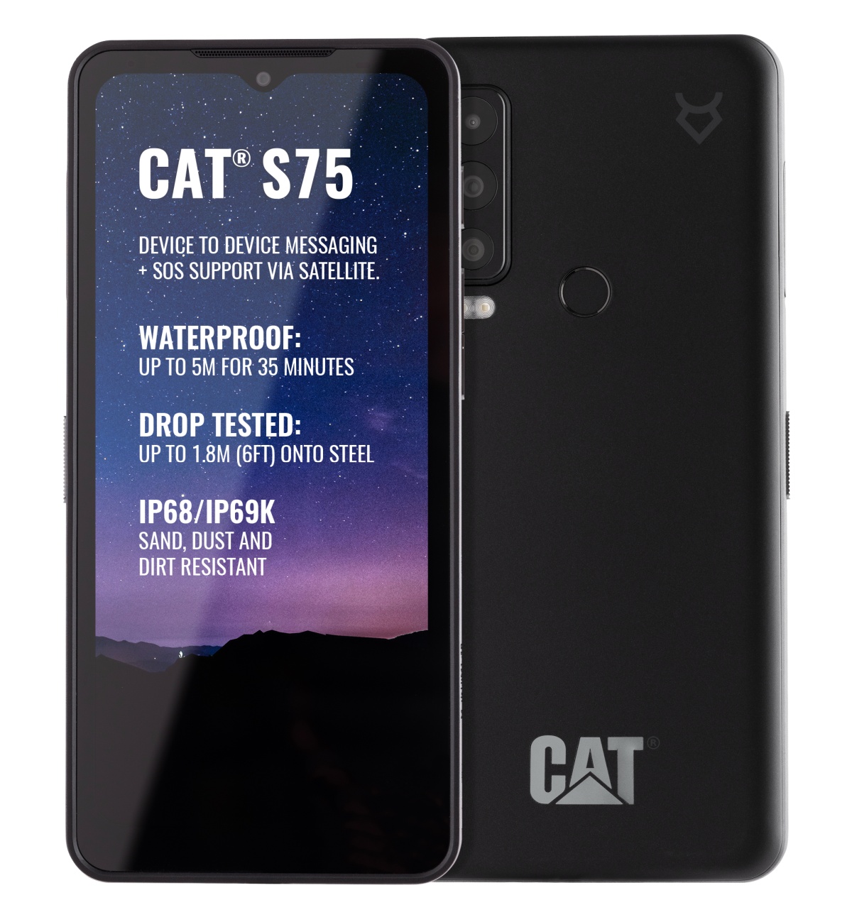 Cat S75 – pancerny smartfon z komunikacją satelitarną