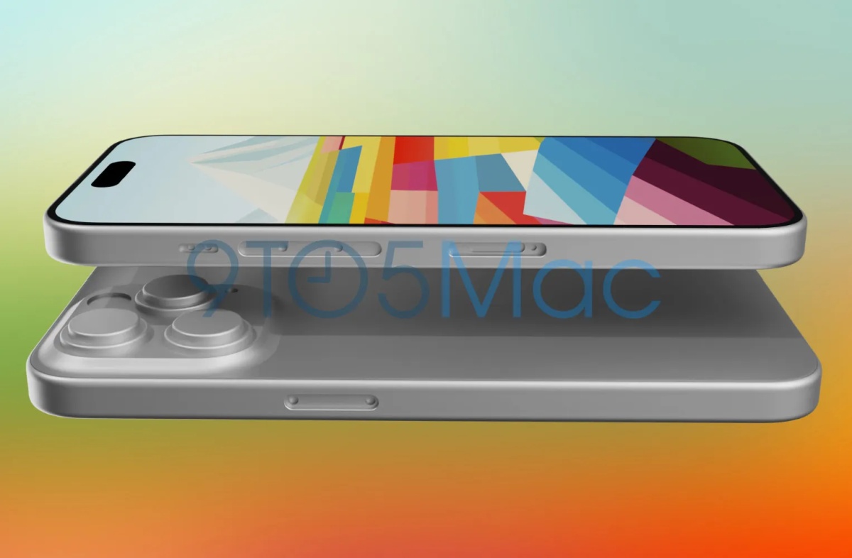 iPhone 15 Pro na renderach: cieńsze ramki, zaokrąglone krawędzie i USB-C