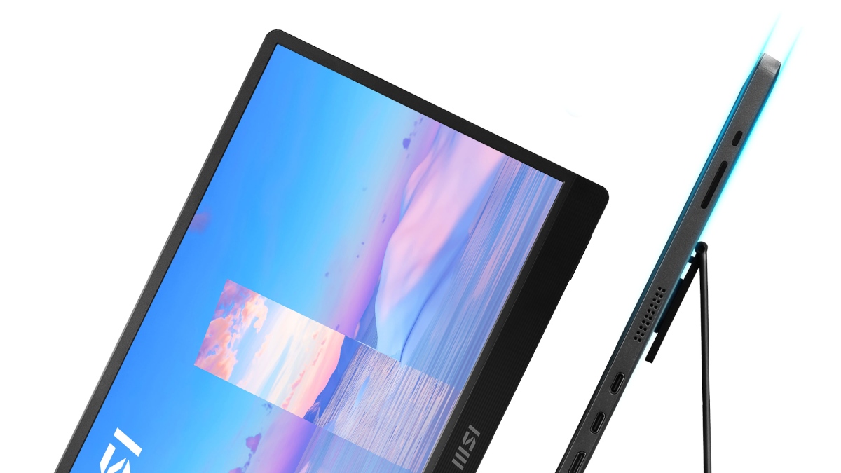 MSI prezentuje lekki, przenośny monitor z matrycą IPS