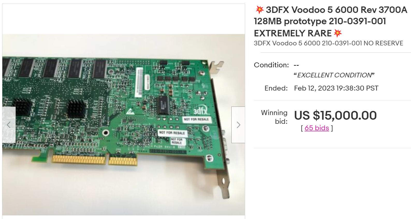 Najdroższa i najlepsza karta graficzna? 3dfx Vodoo 5 6000!