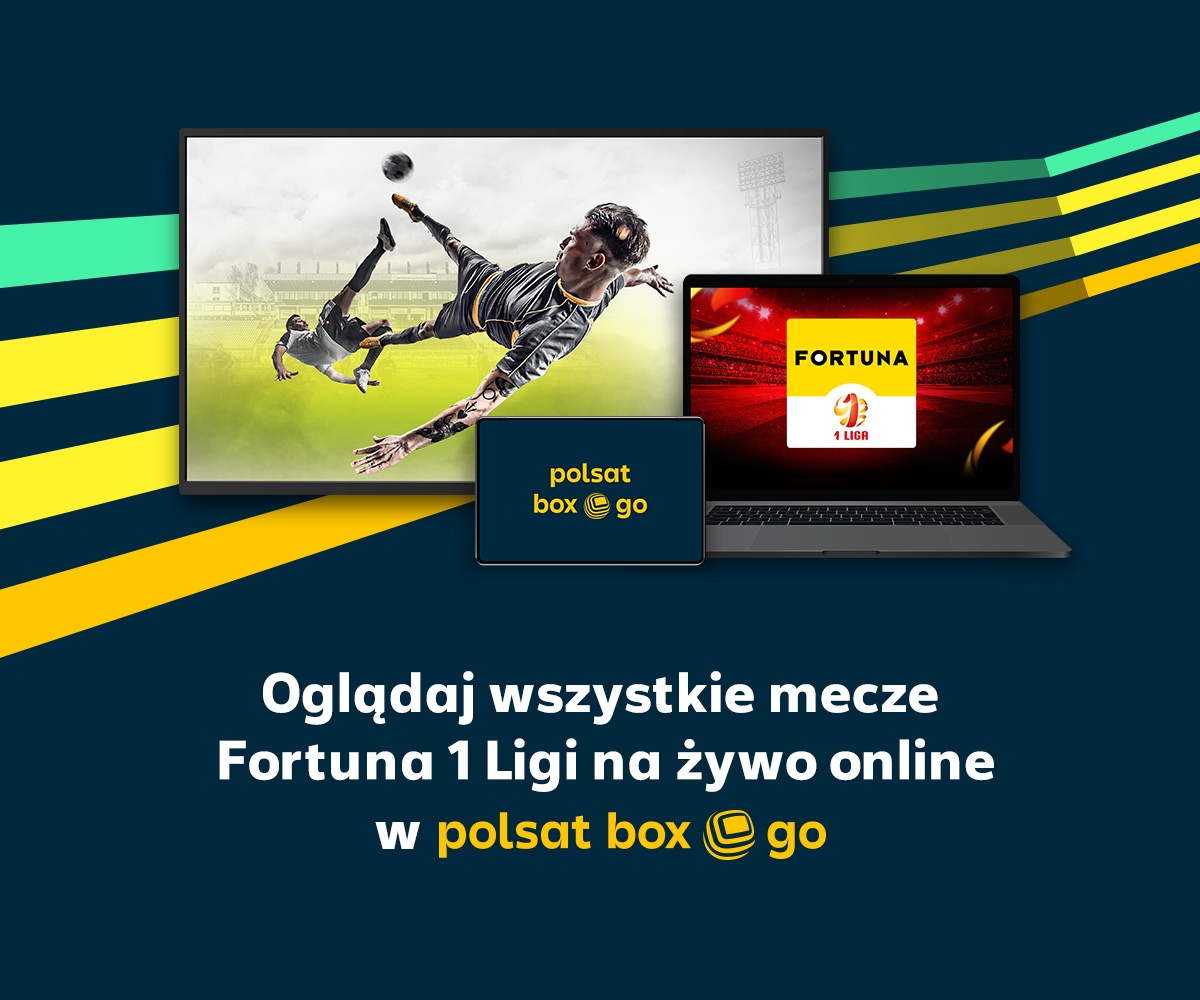 W Polsat Box Go obejrzysz wszystkie mecze piłkarskiej pierwszej ligi