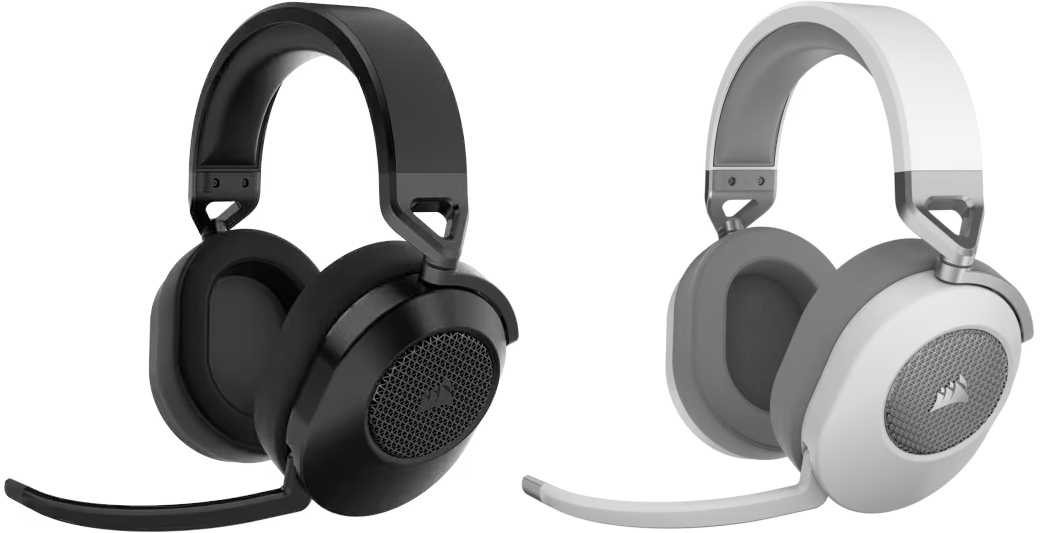 Corsair HS65 i HS55 to lekkie, bezprzewodowe słuchawki dla graczy