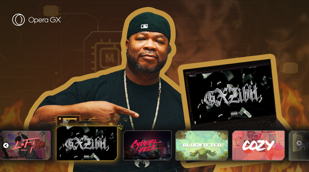 Opera GX wprowadza mody. Pomógł w tym raper Xzibit