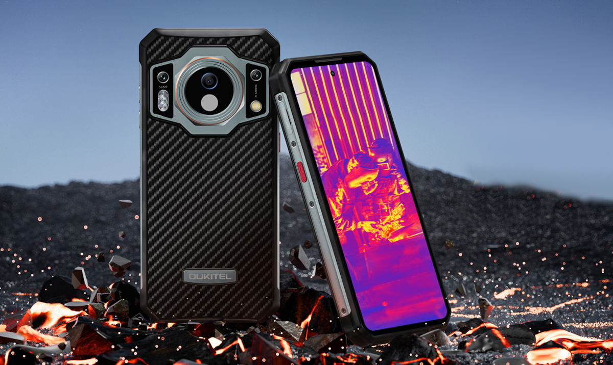 Pancerny Oukitel WP21 Ultra. Termowizja zamiast zegarka
