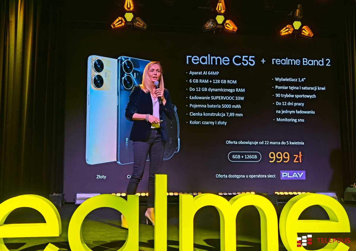 Realme C55 już w Polsce. Dobra cena, fajne funkcje, będzie hit