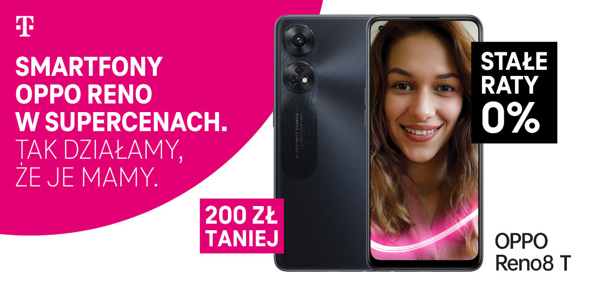 T-Mobile: smartfony Samsung i Oppo taniej nawet 400 zł