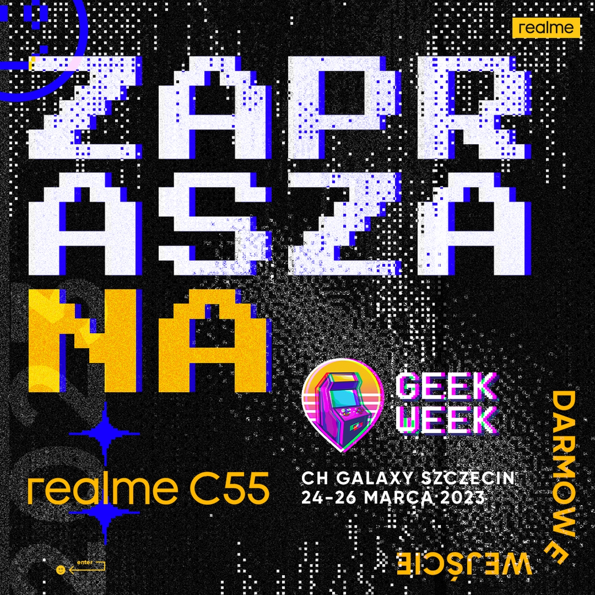 Realme zaprasza do Szczecina na Geek Week. Będą konkursy z nagrodami