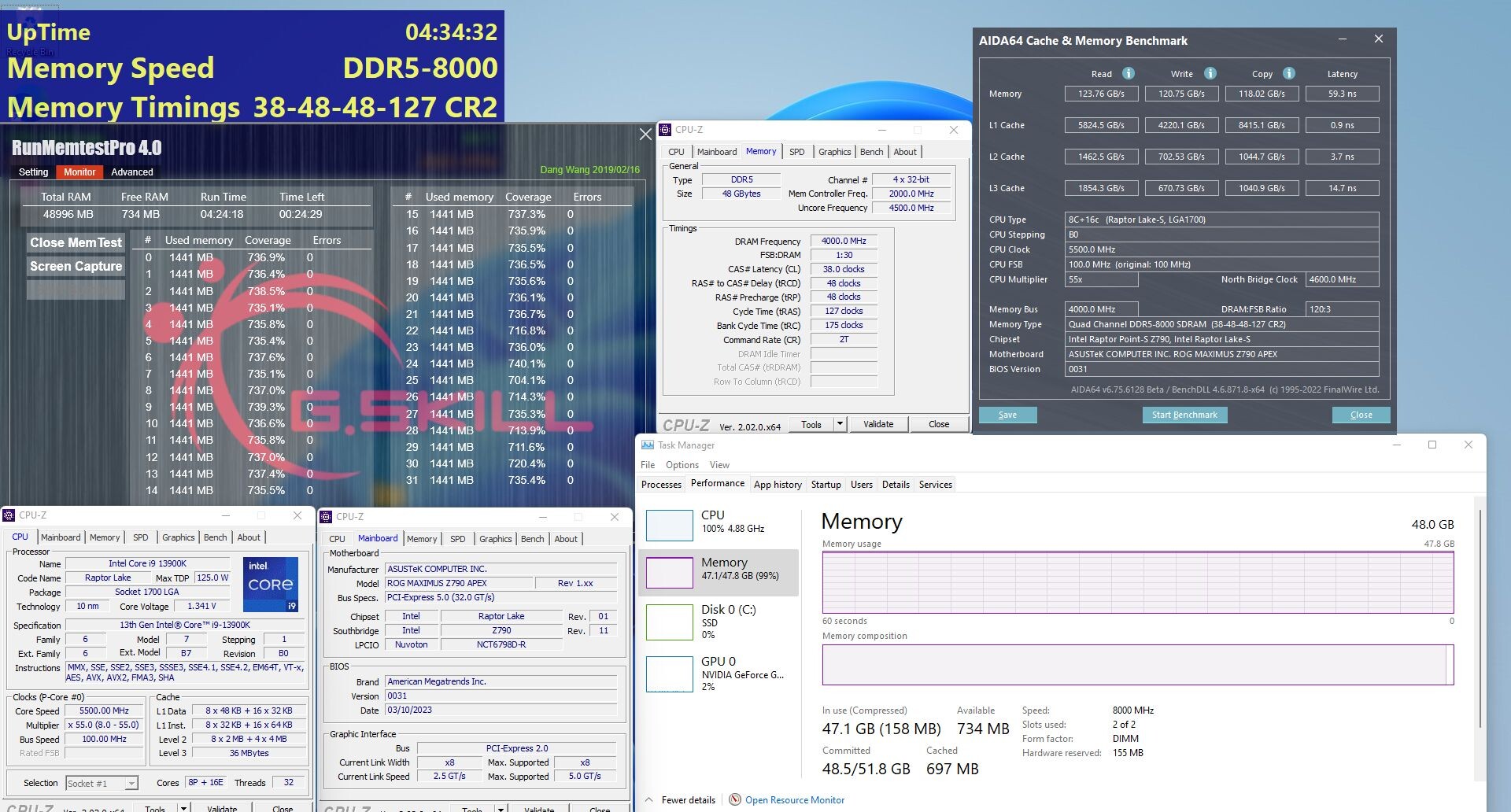 G.SKILL zapowiada bardzo wydajne moduły RAM DDR5 o pojemności 48 GB