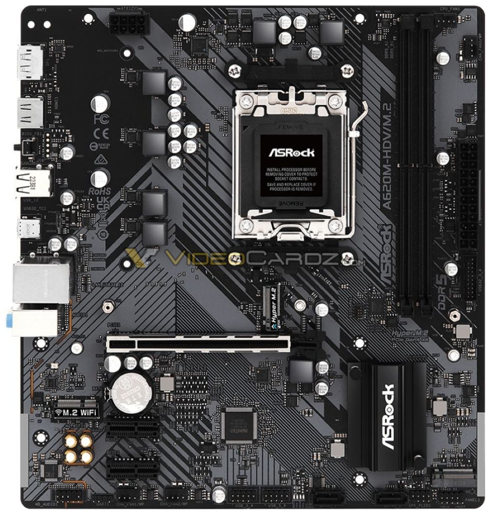 Tak będą wyglądały najtańsze płyty dla AMD Ryzen 7000