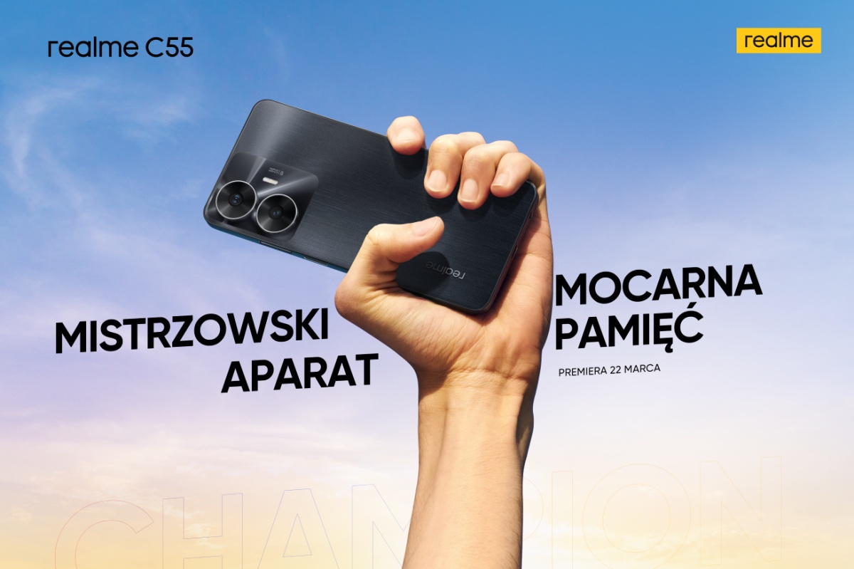 Realme C55 z mini kapsułą zmierza do Polski