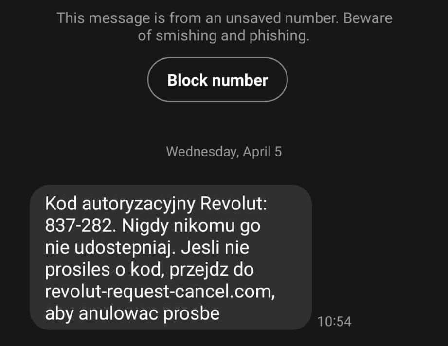 Masz Revolut? Uważaj, trwa atak na użytkowników
