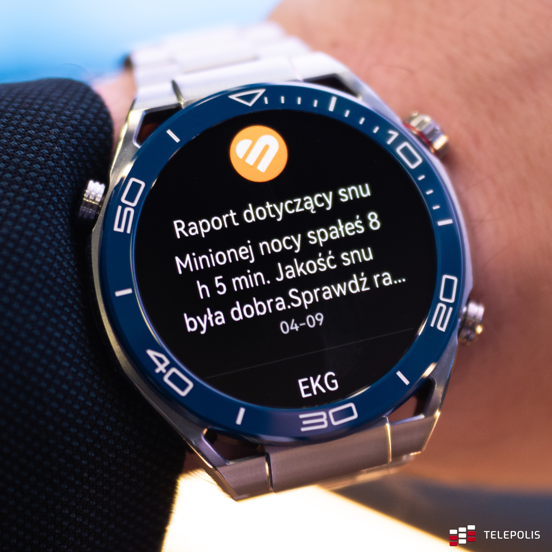 Huawei Watch Ultimate - do garnituru i do batyskafu
