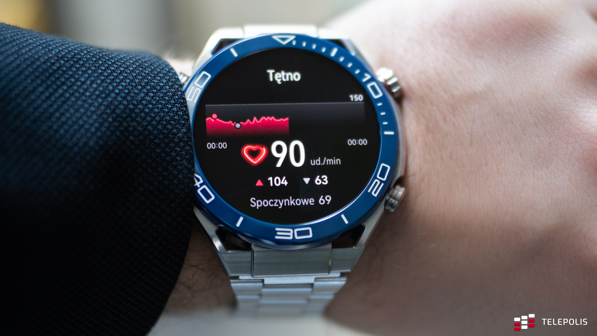 Huawei Watch Ultimate - do garnituru i do batyskafu