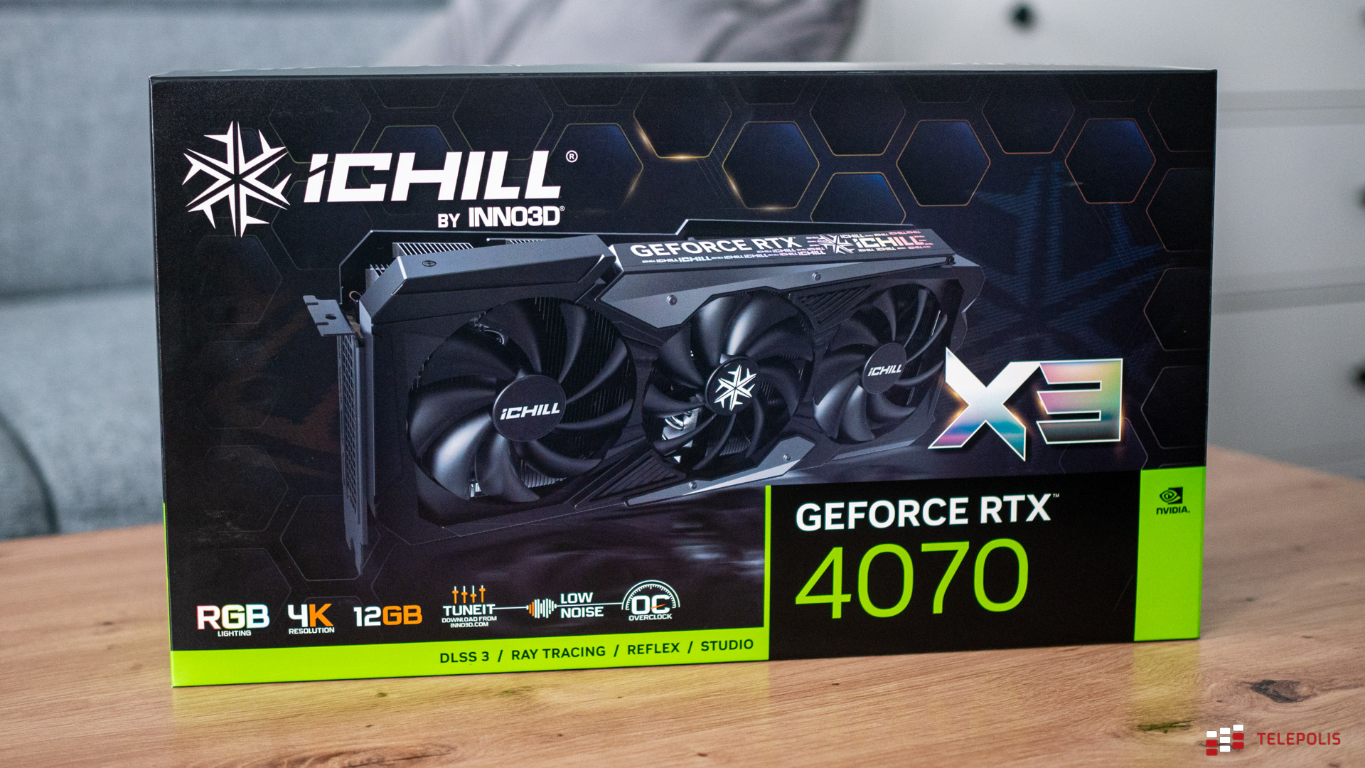 Testujemy podkręconego RTX-a 4070 w wersji Inno3D iChill X3