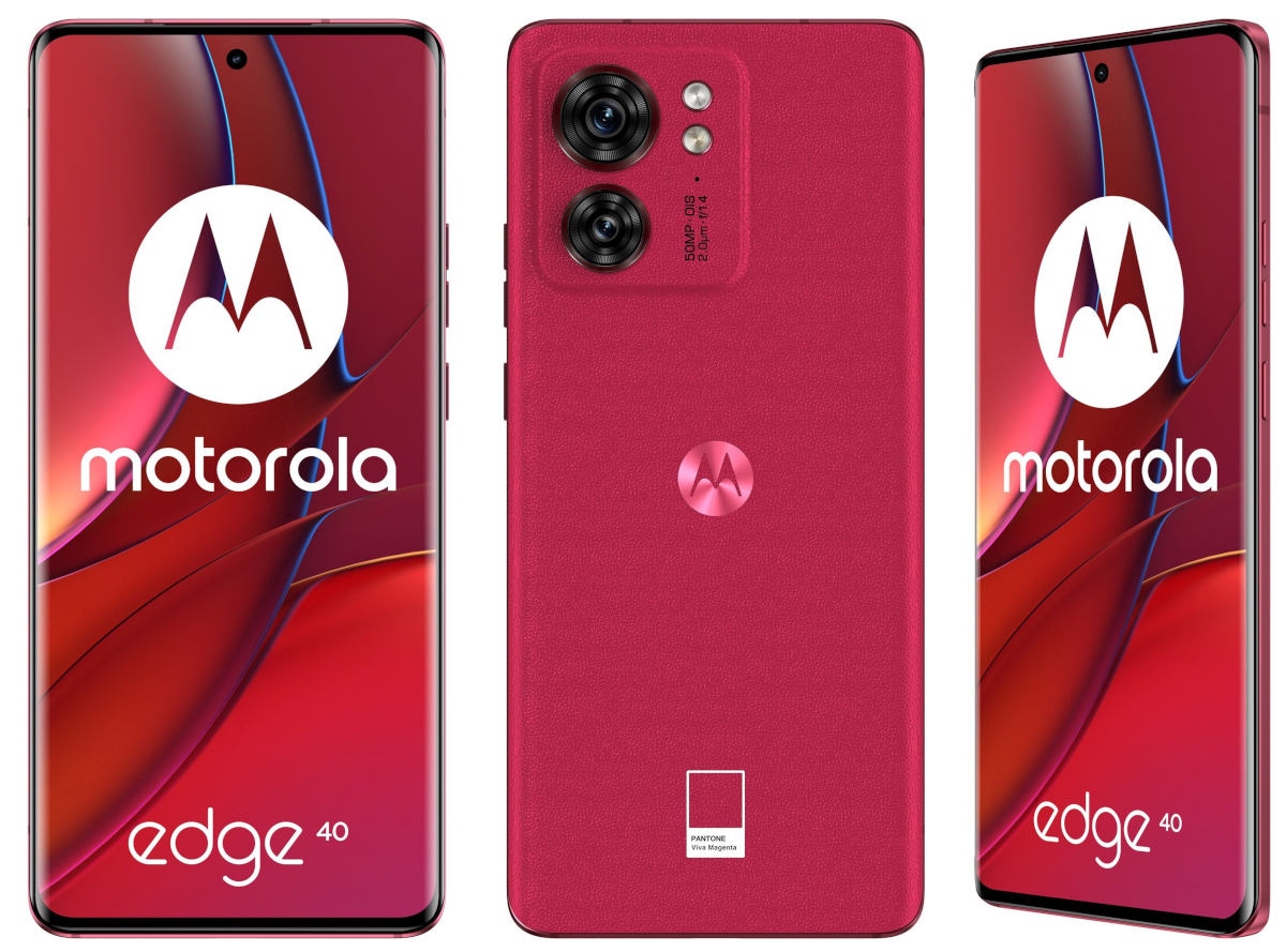Motorola Edge 40 nadejdzie w czerwieni. Będą też inne fajne kolory