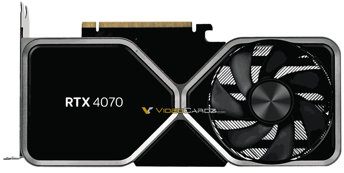 Tak wygląda GeForce RTX 4070 w wersji Founders Edition. Wyciekły zdjęcia