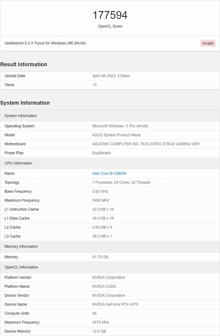 GeForce RTX 4070 w pierwszym benchmarku. Jest nieźle