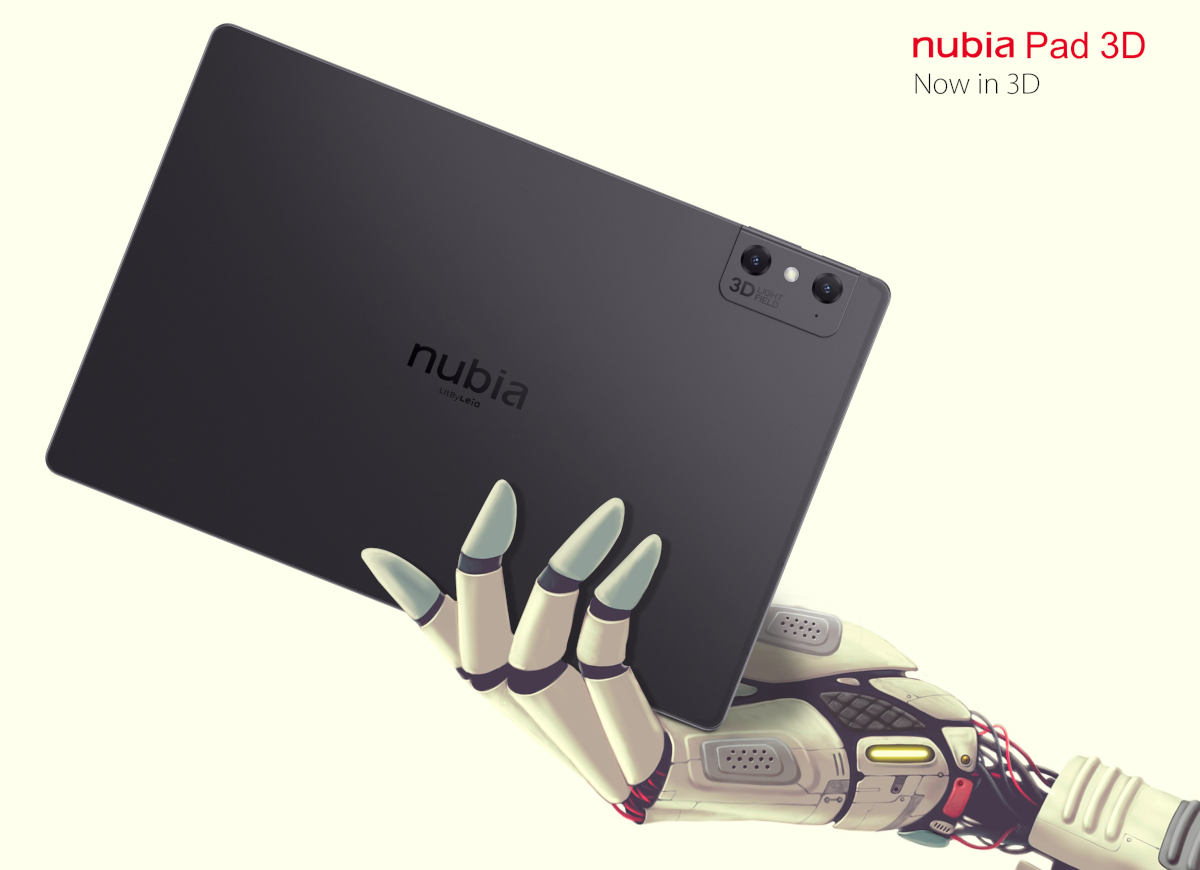 Nubia Pad 3D: tablet z ekranem 3D już dostępny, także dla Polaków