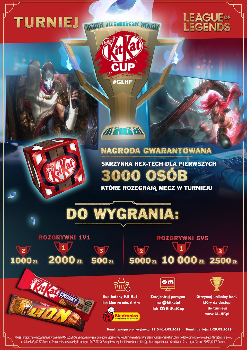 Biedronka organizuje turniej. Do wygrania 10 tys. złotych