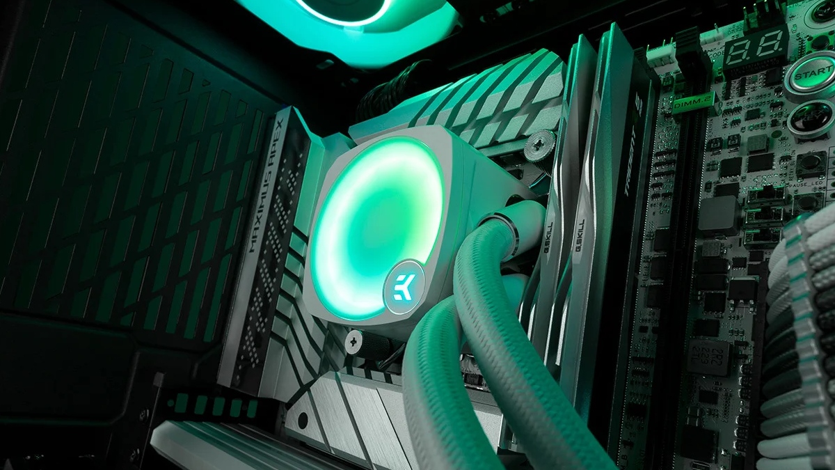 EKWB prezentuje wydajne, białe chłodzenia wodne z RGB LED