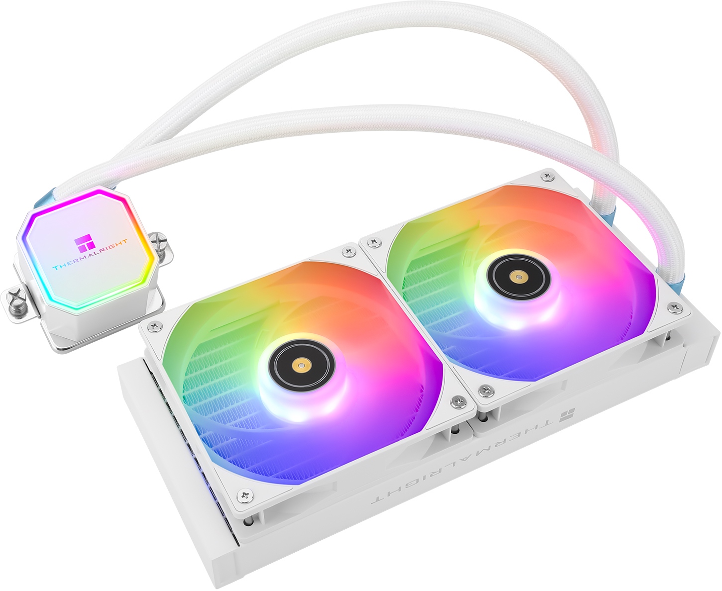 Thermalright prezentuje białe i ciche zestawy AiO z RGB LED