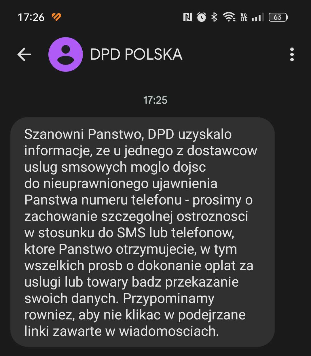 Wyciekły numery Polaków? DPD ostrzega klientów