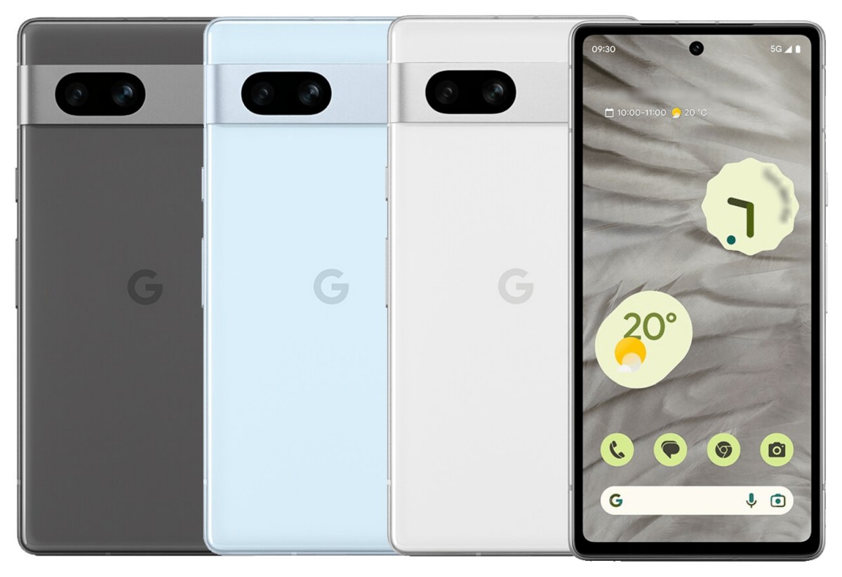 Google Pixel 7a paraduje na renderach prasowych. Premiera w maju