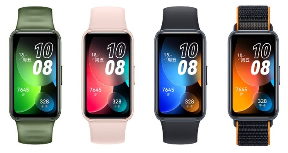 Huawei Band 8 oficjalnie. Ma duży wyświetlacz i wydajne zasilanie