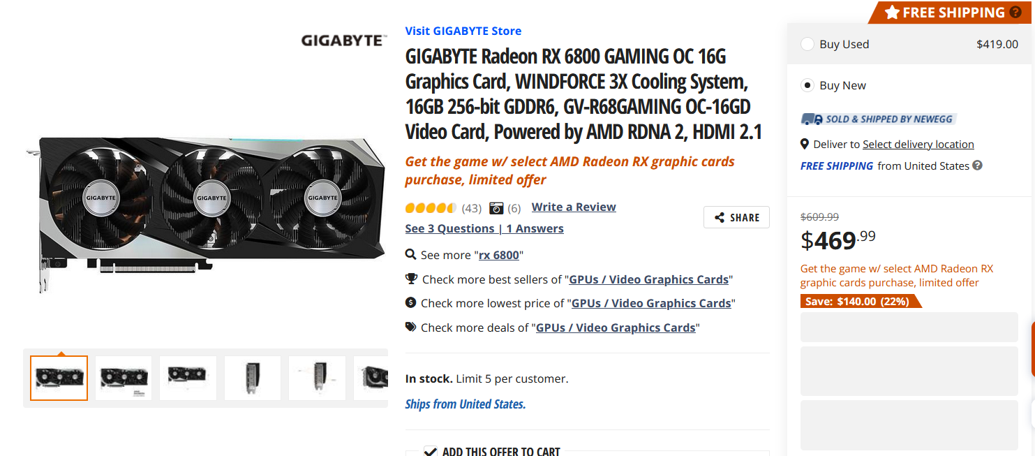 AMD w panice. Czerwoni obniżają ceny kart graficznych