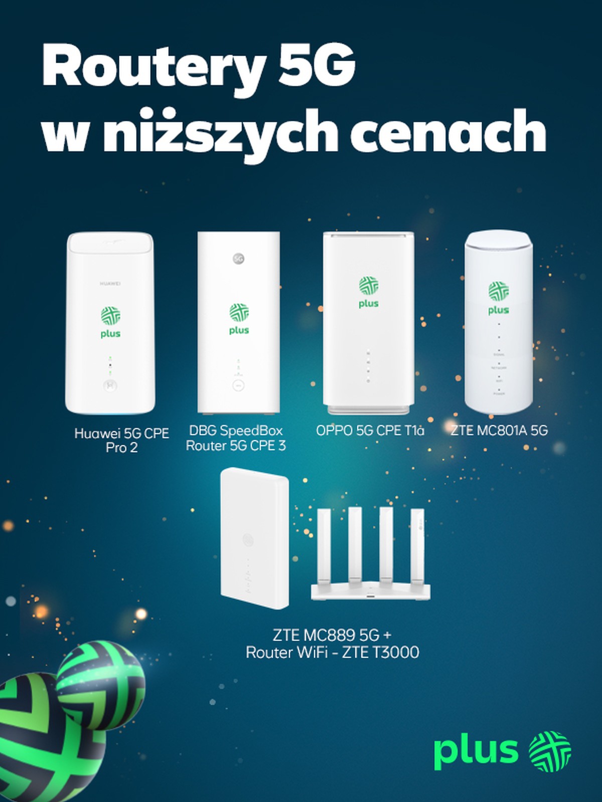 Plus tnie ceny. Mniej zapłacisz za router 5G