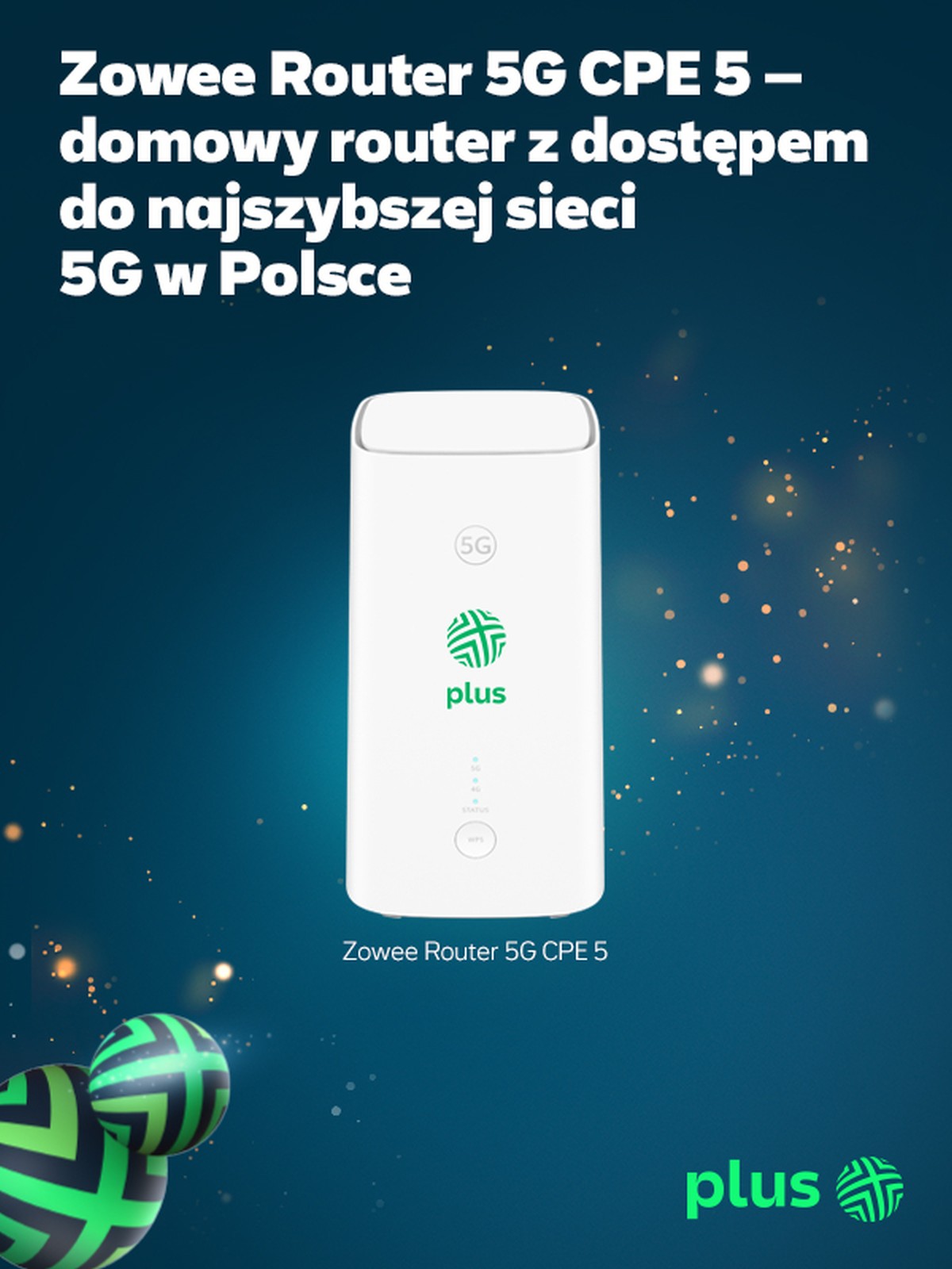 Plus ma w ofercie nowy router 5G