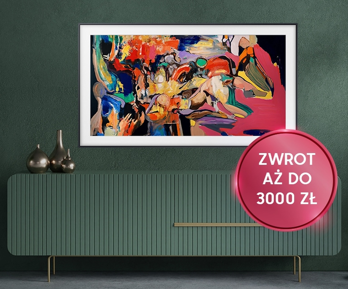 Telewizor Samsung The Frame teraz taniej nawet o 3000 zł