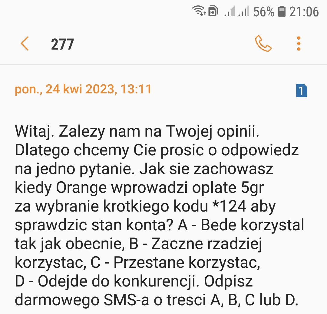 Orange straszy nową opłatą. Wyjaśniamy
