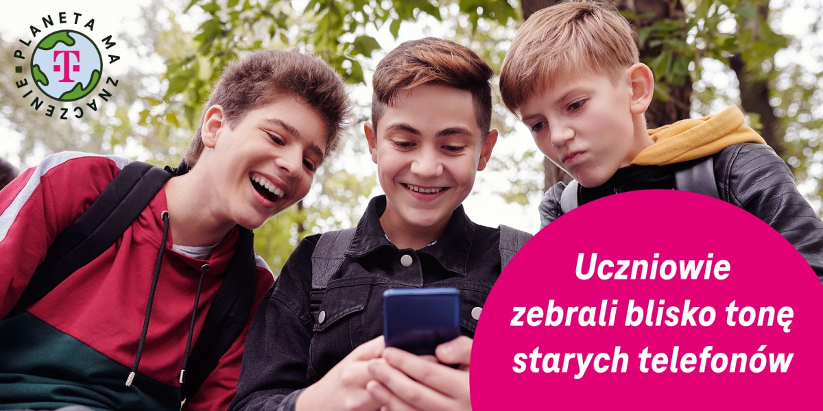 Uczniowie zebrali tonę starych telefonów. Pójdą do recyklingu