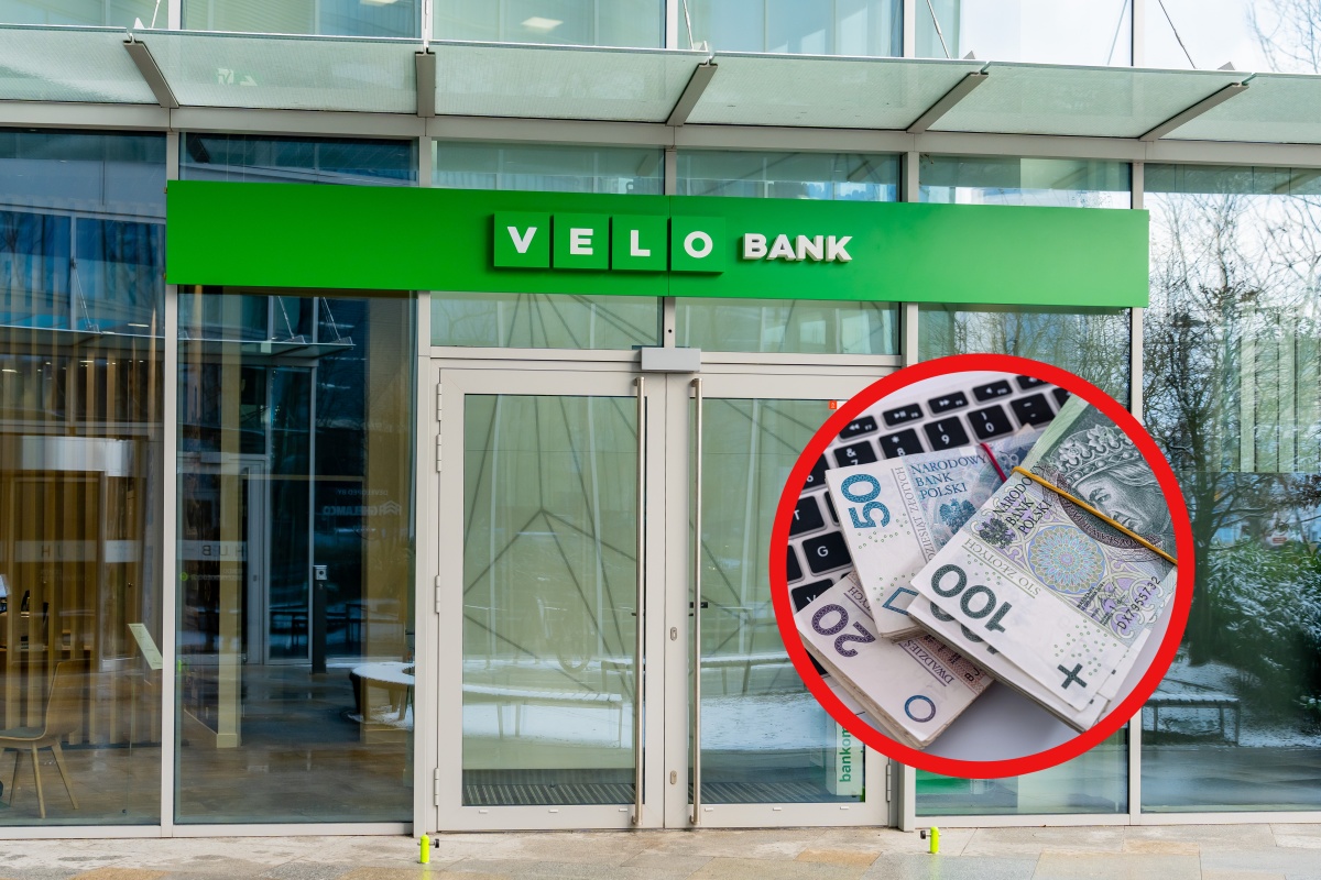 VeloBank kusi pieniędzmi. Dostaniesz 600 zł zwrotu