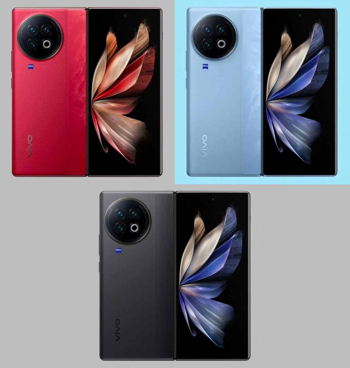 Vivo X Fold2 oraz X Flip na pozują na oficjalnych renderach