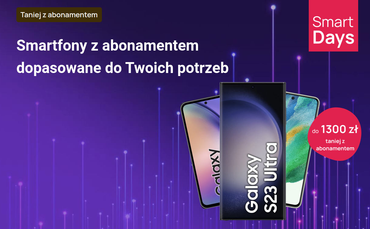 Play: w nowym Smart Days smartfony nawet 1300 zł taniej